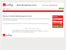 Tablet Screenshot of mmc.smiffys.com